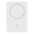 BELKIN BOOSTCHARGE Magnetic Wireless PowerBank 5000 Mah + Stand - For Apple iPhone 12/13/14 and Higher Models - White
